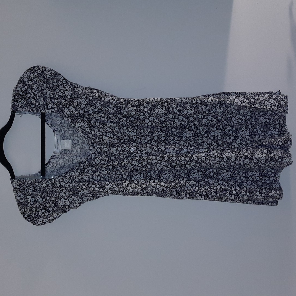 Floral Button Up Romper